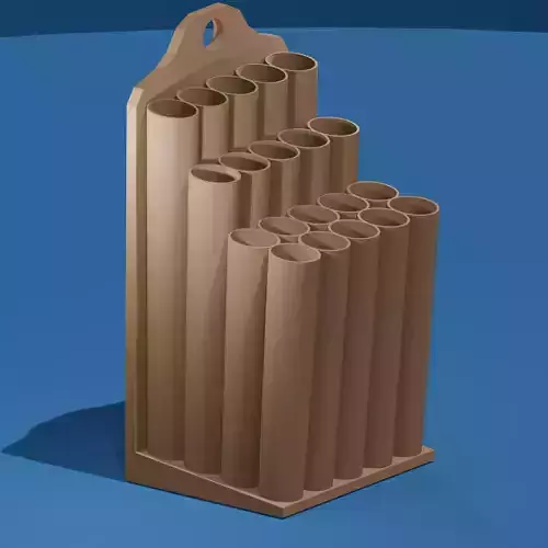 Hanging Brush Holder