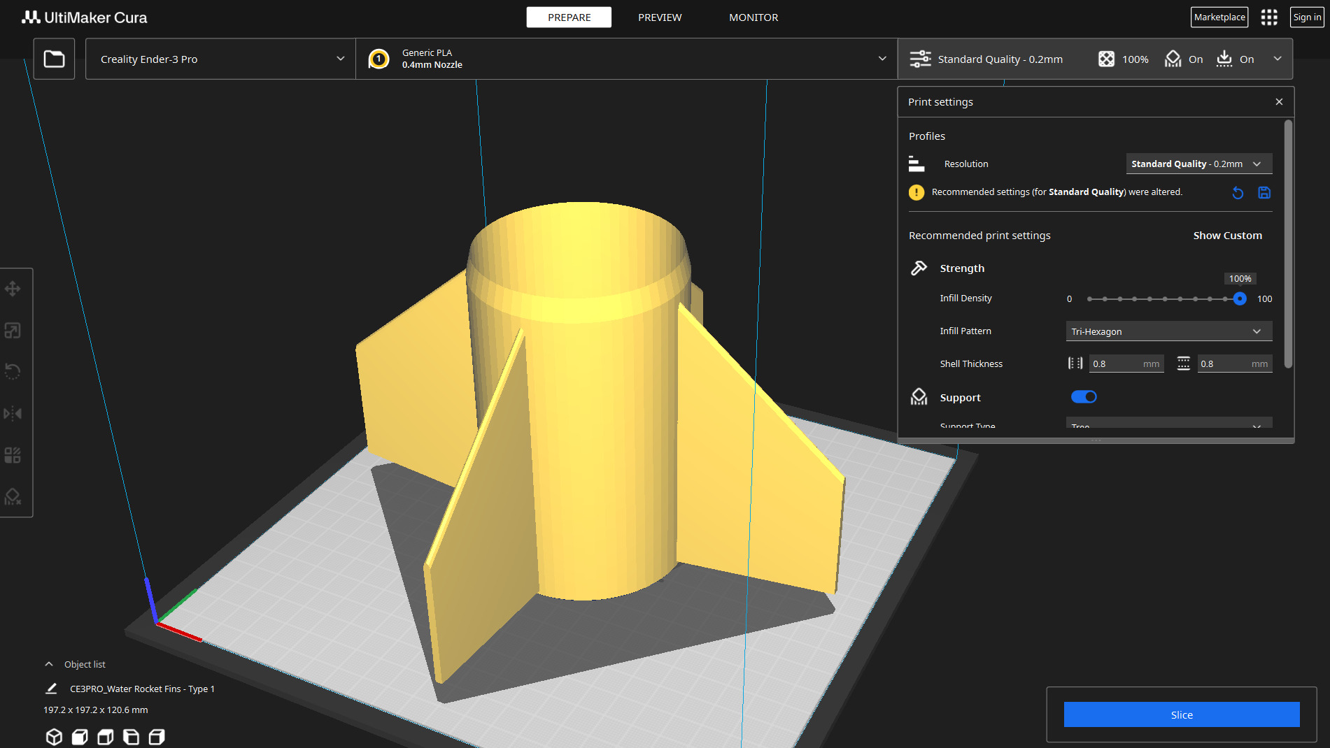 Ultimate 3D Printable Water Rocket Kit 3D print model_8