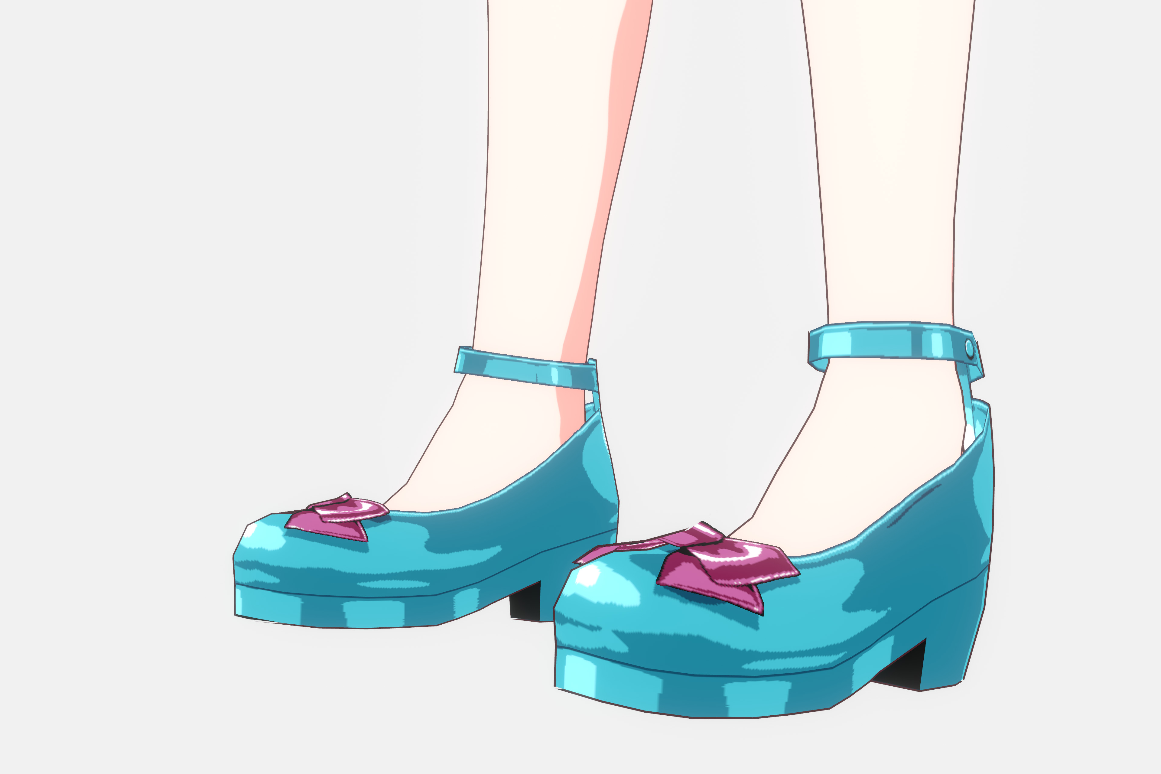 Anime Girl VRM Model 02 Nikki 3D model_16