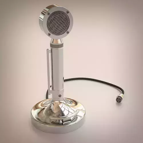 Vintage 1950s Astatic Microphone Model D104 Crystal Lollipop