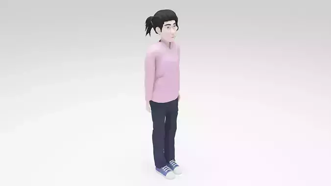 Character Ravina Rigged 