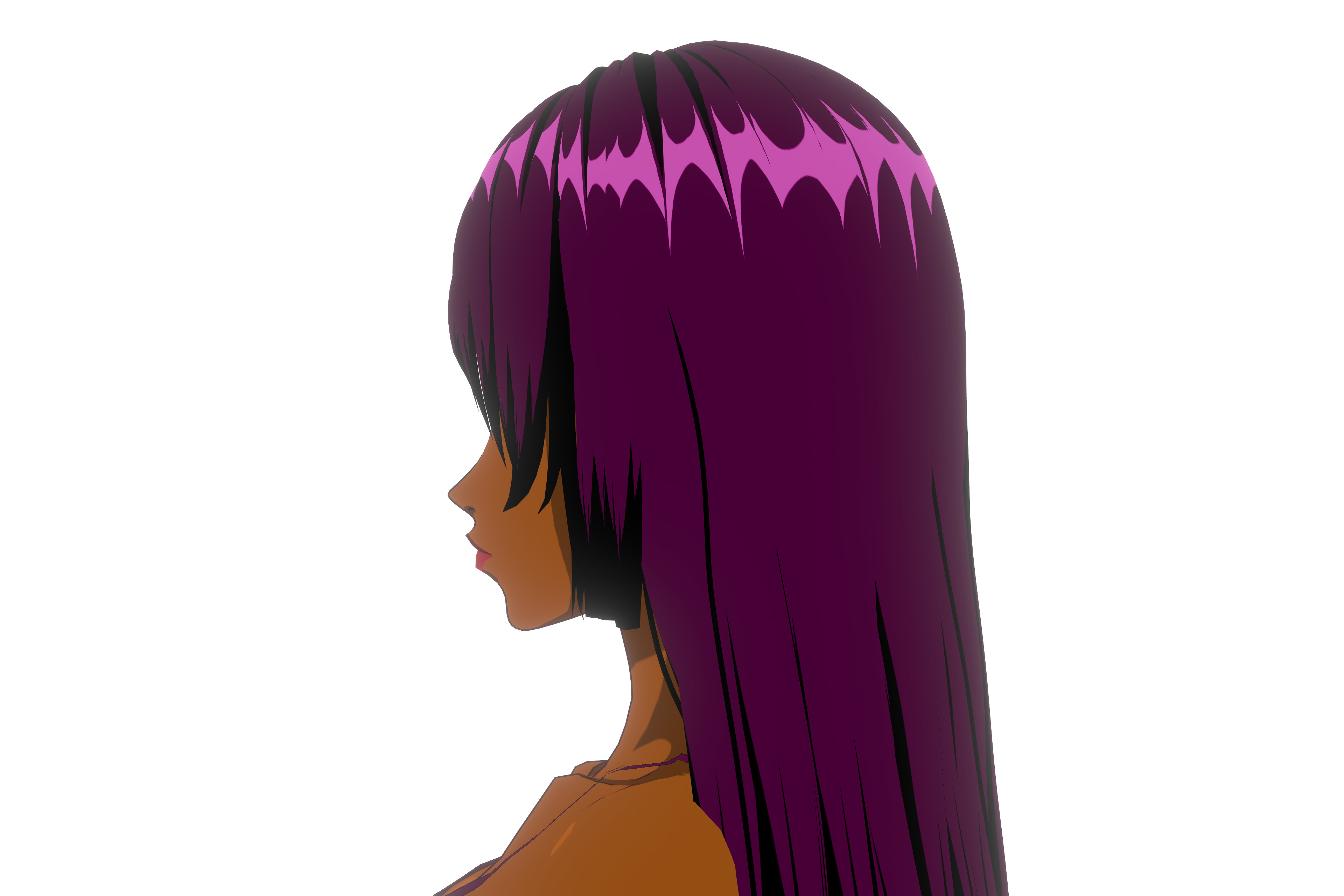 Anime Girl VRM Model 01 Alicia 3D model_4