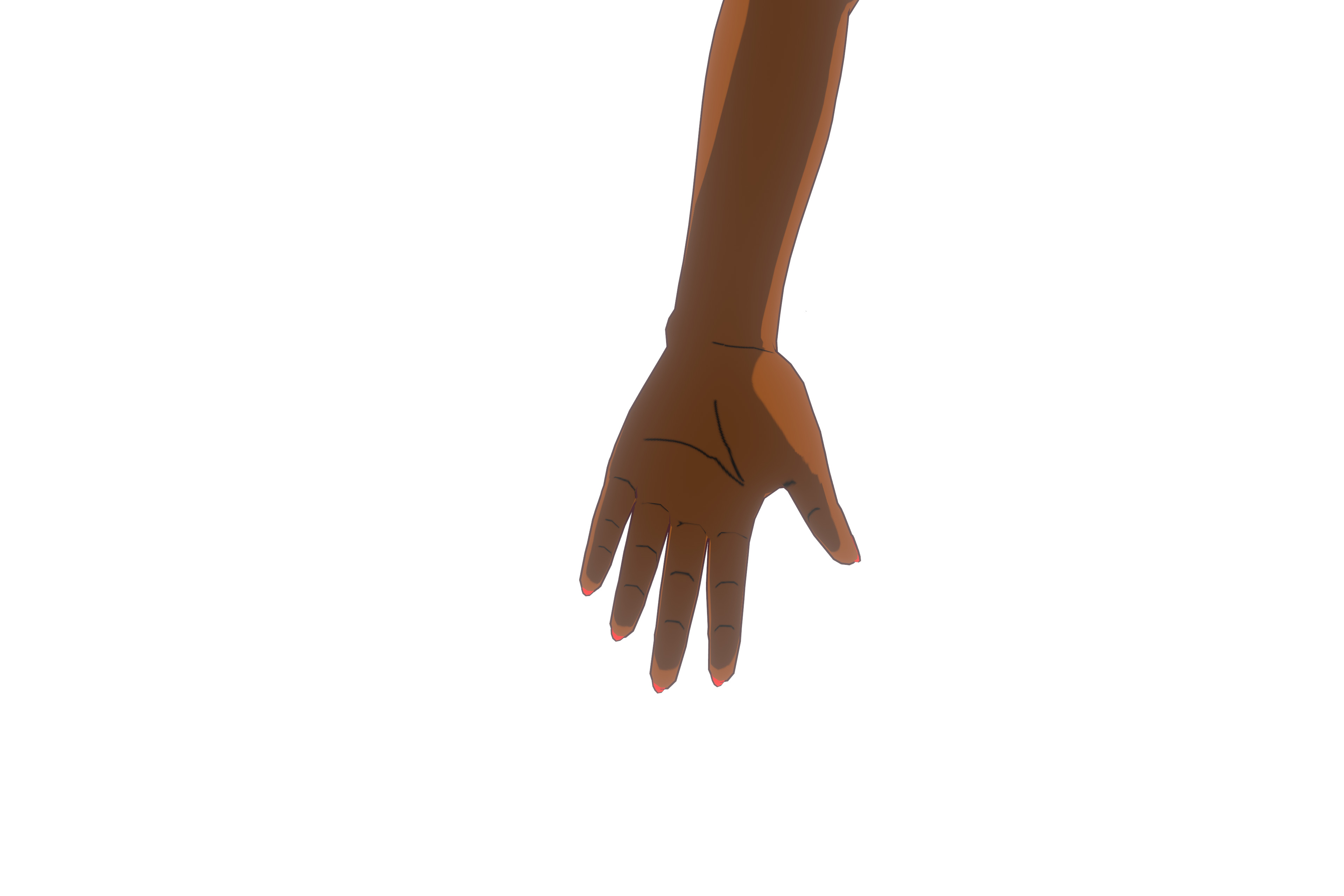 Anime Girl VRM Model 01 Alicia 3D model_14