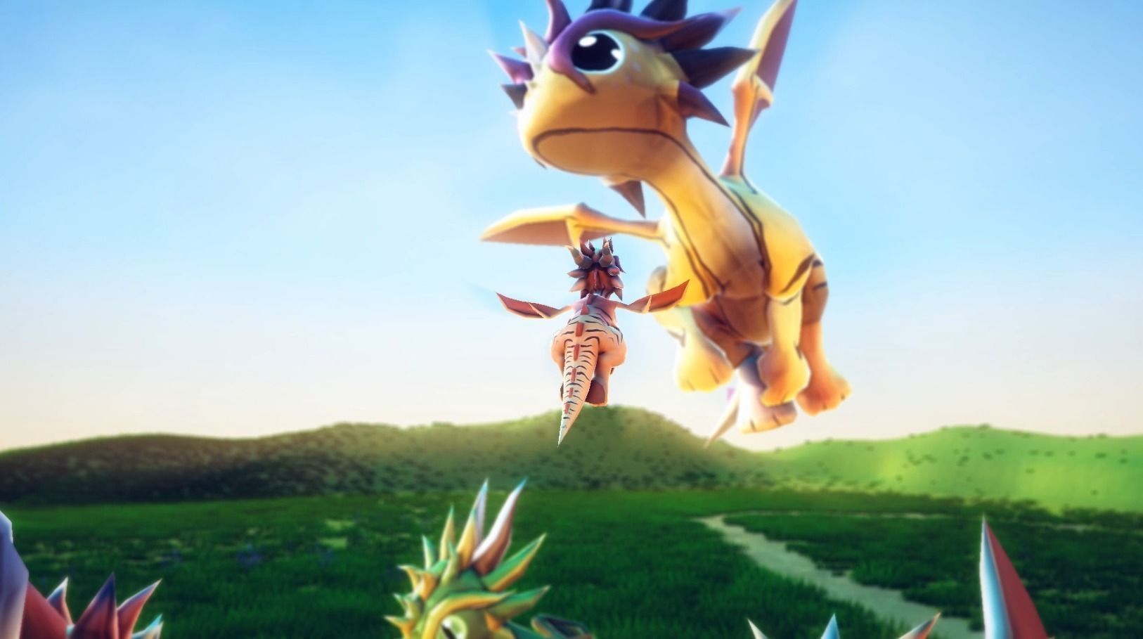 Little Dragons Tiger Low-poly 3D model_13