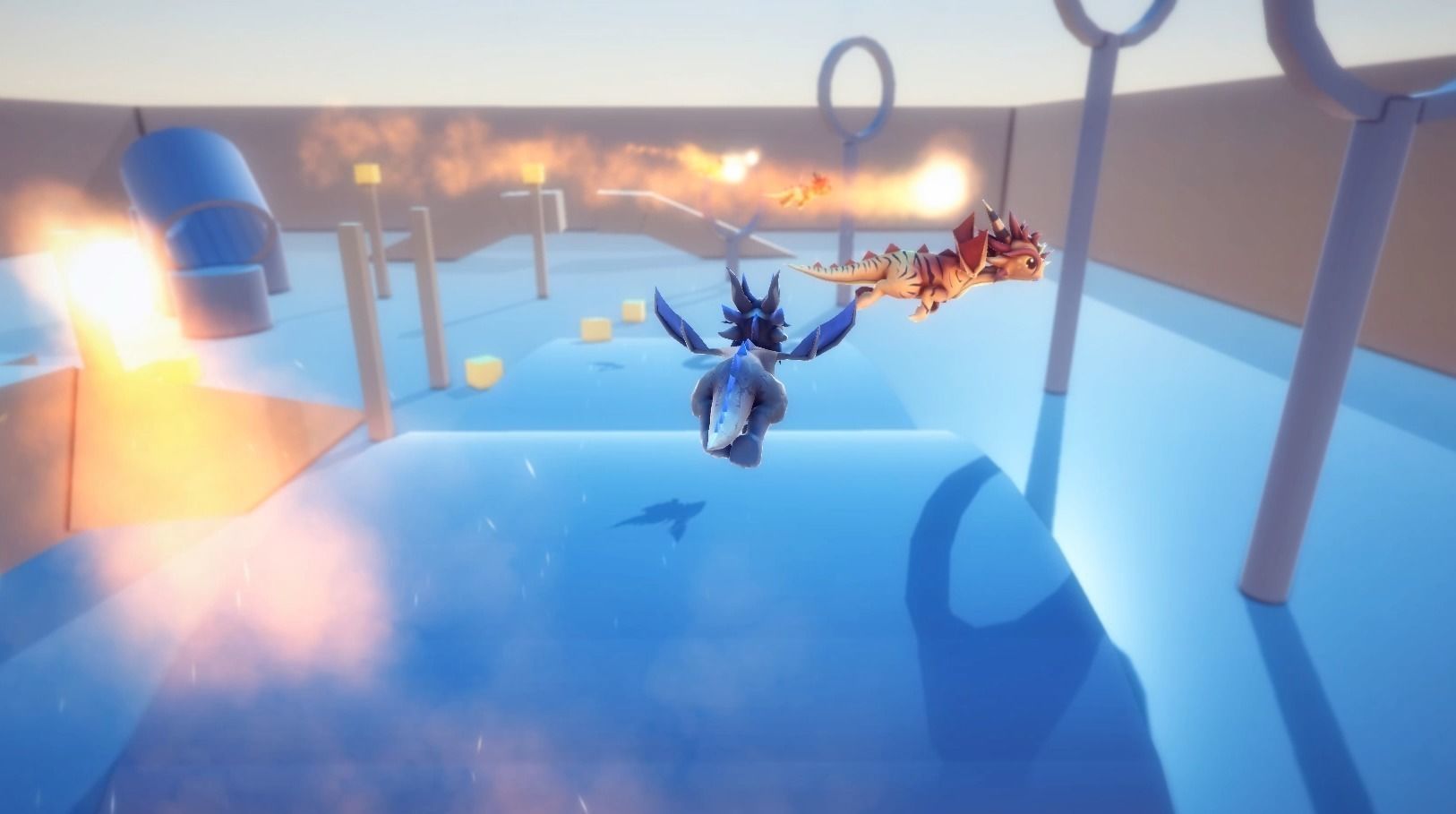 Little Dragons Tiger Low-poly 3D model_12