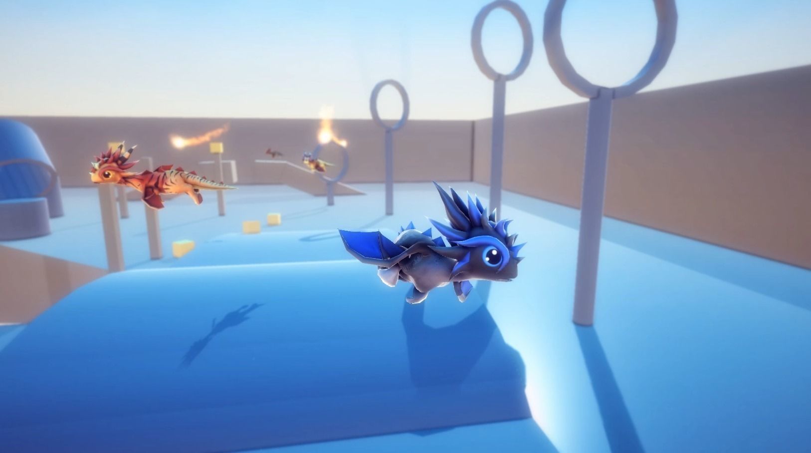 Little Dragons Tiger Low-poly 3D model_14