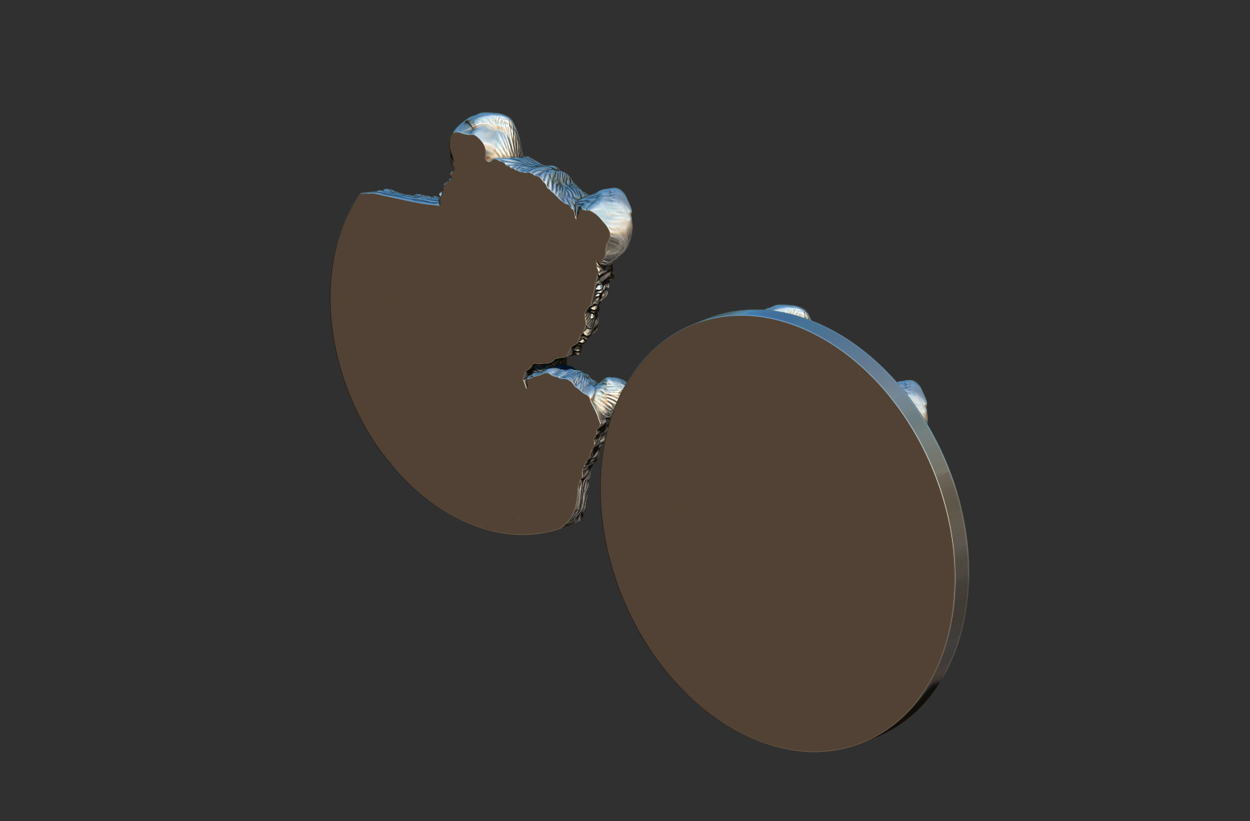 Lion Family  3D print model_6