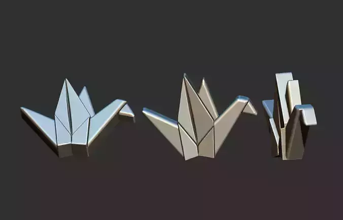 Tsuru Relief  3D print model
