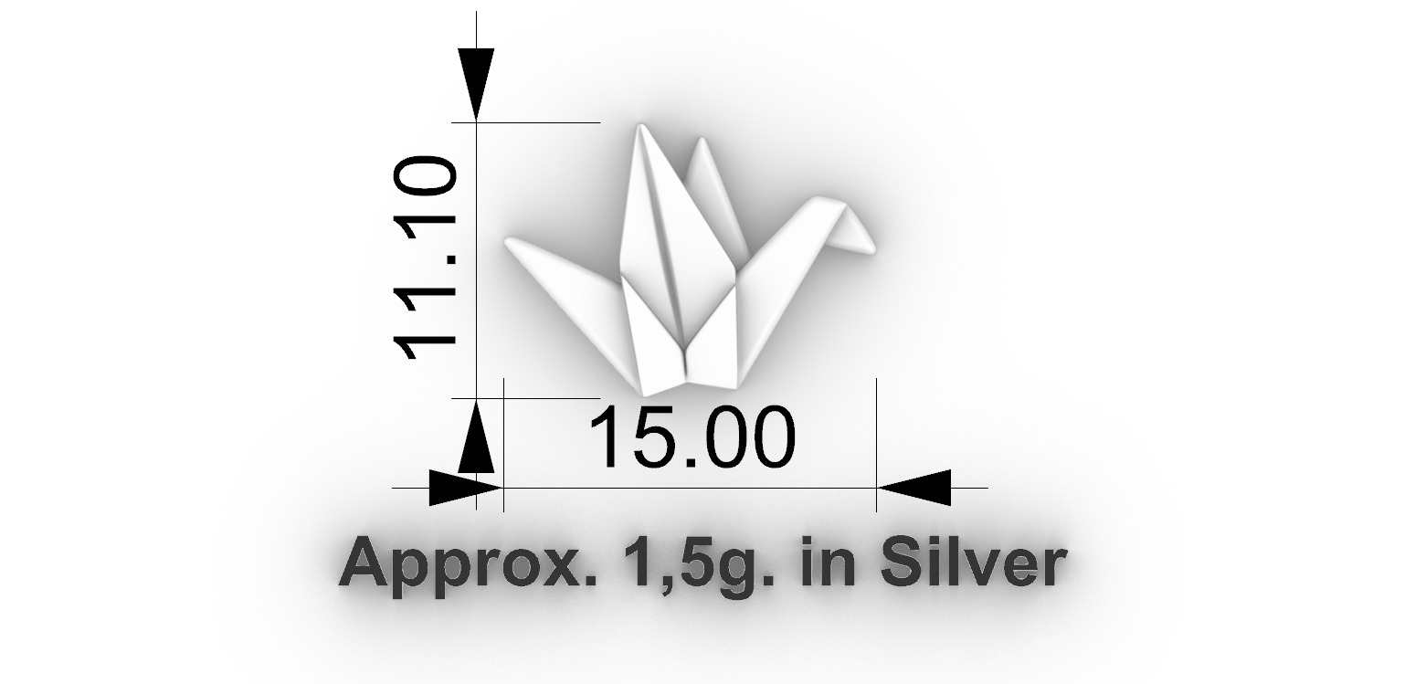 Tsuru Relief  3D print model_3