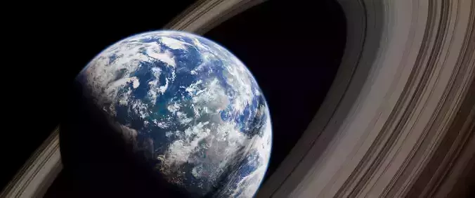 Photorealistic Procedural Planet Blender 4Plus 3D model