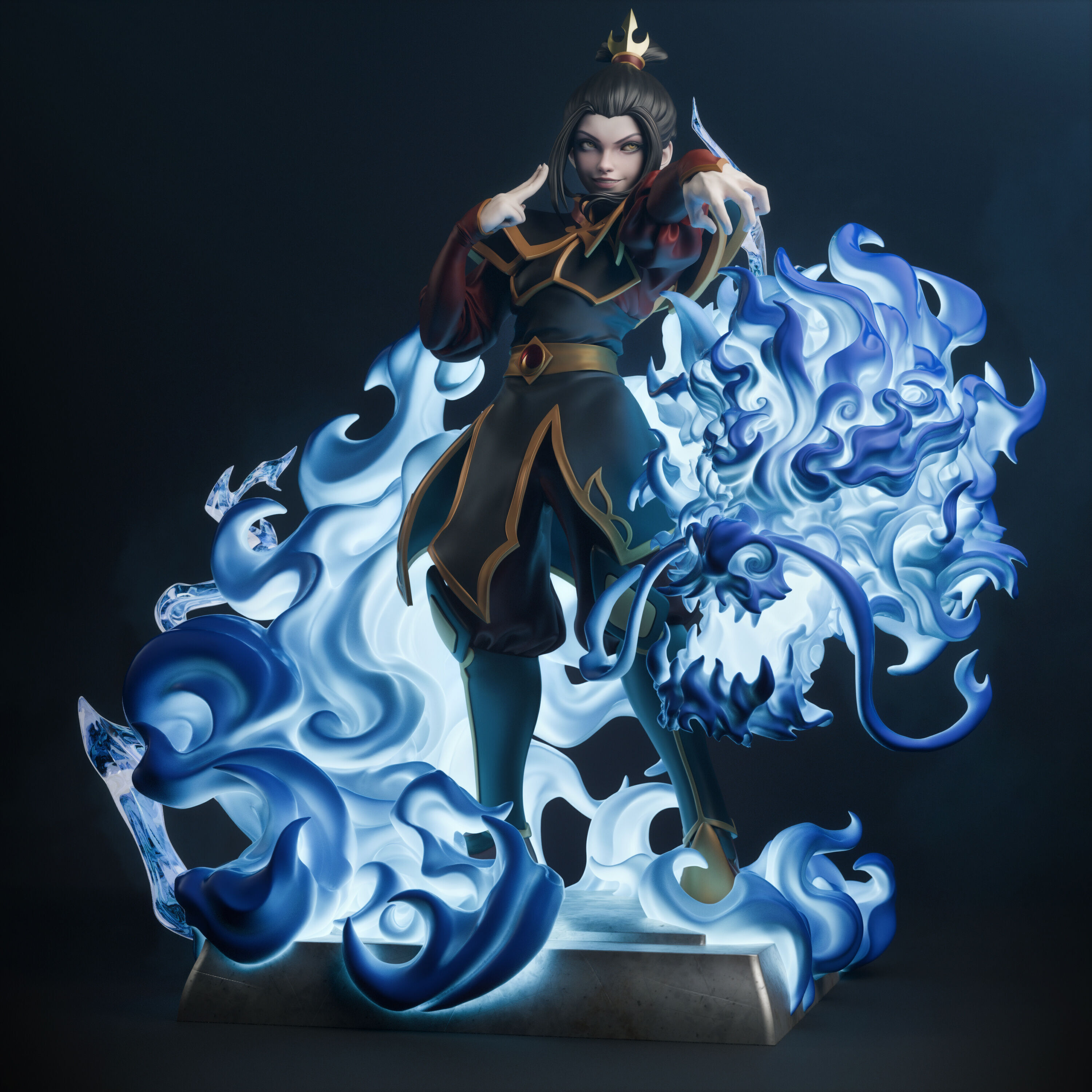 Azula 3D Print 3D print model_1