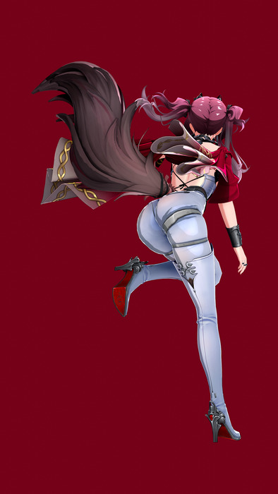 Lupa Silva - Wuthering Waves 3D model_4