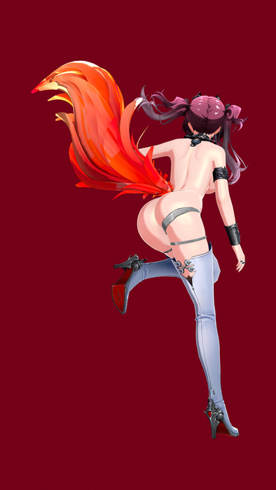 Lupa Silva - Wuthering Waves 3D model_6