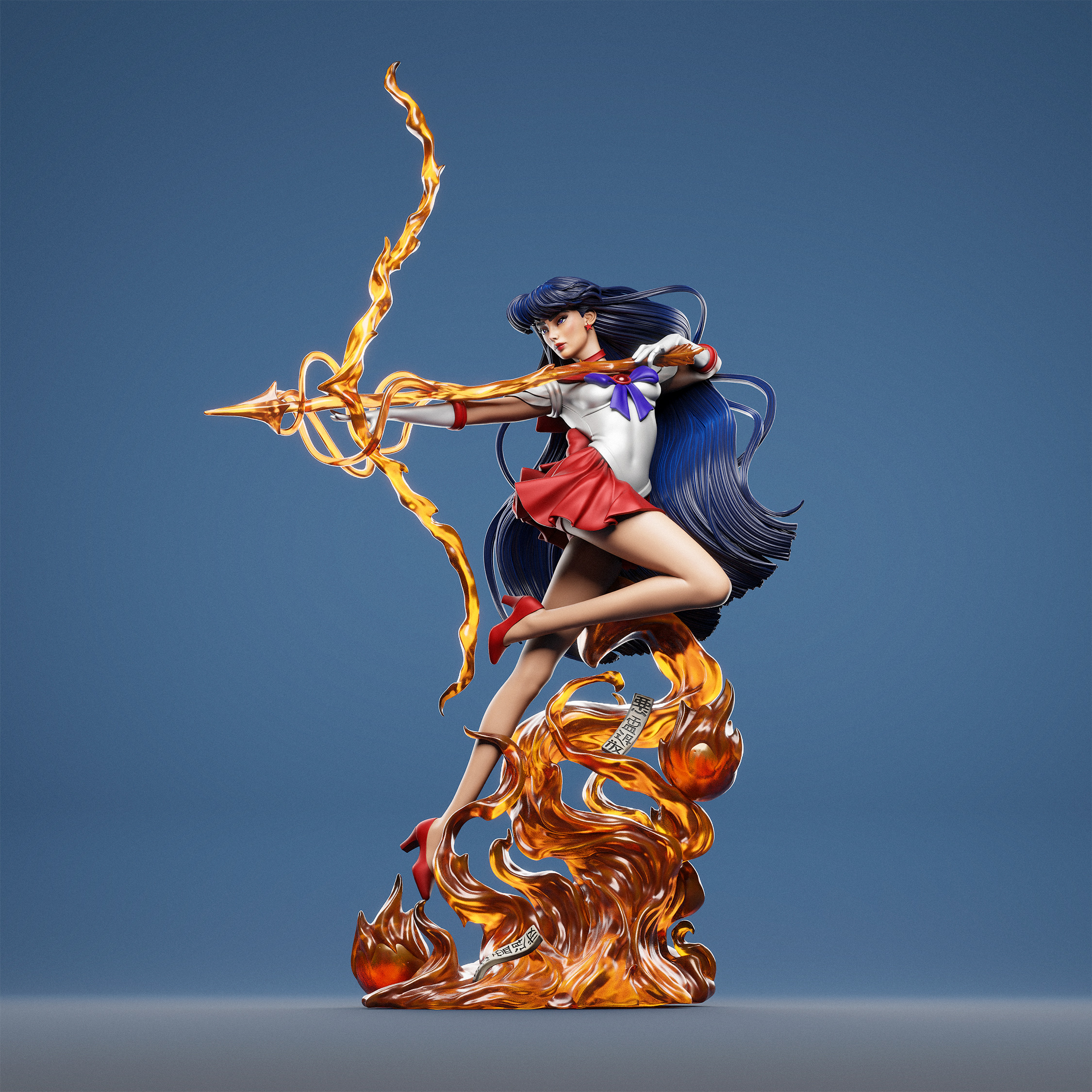 Rei Hino 3D print 3D print model_4
