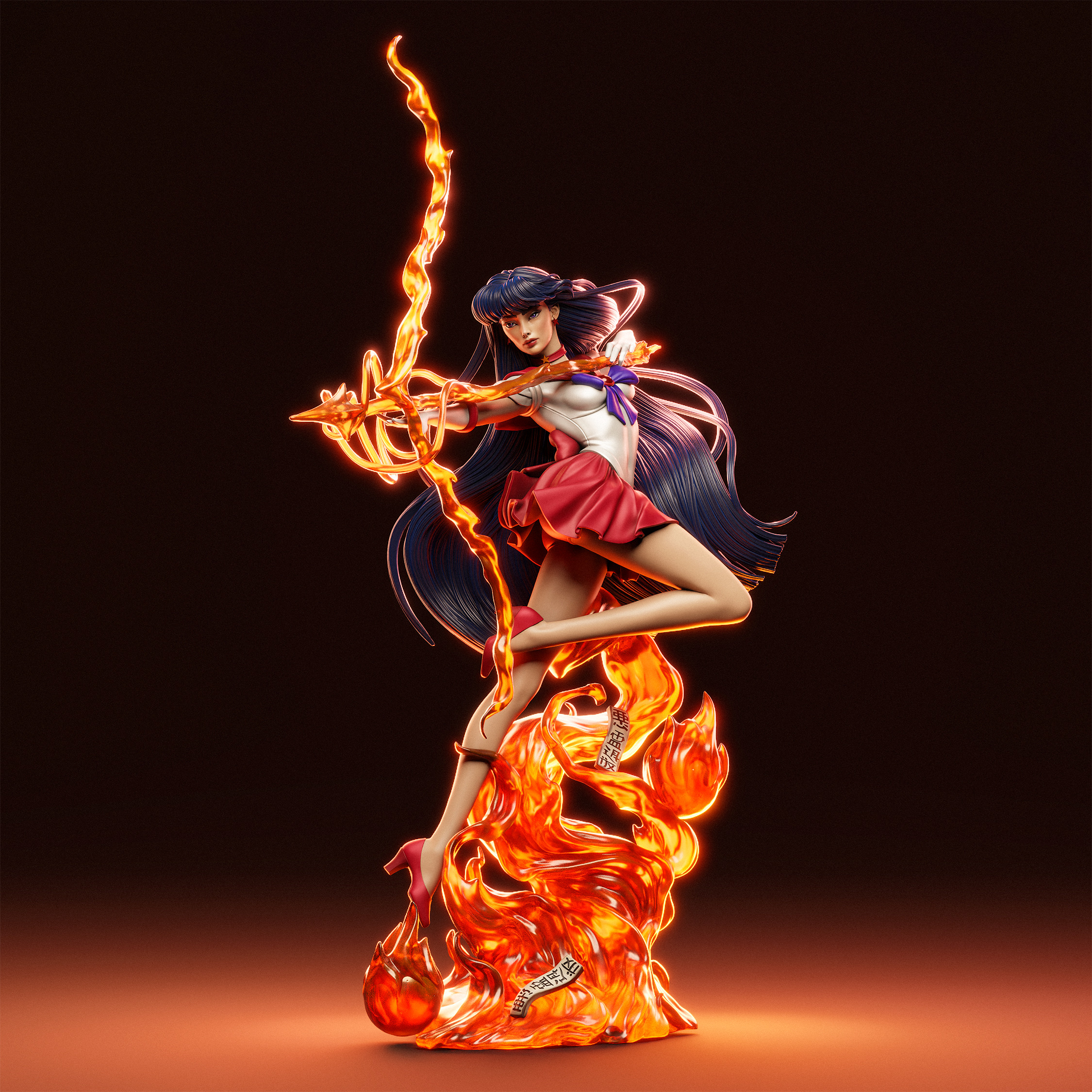 Rei Hino 3D print 3D print model_8