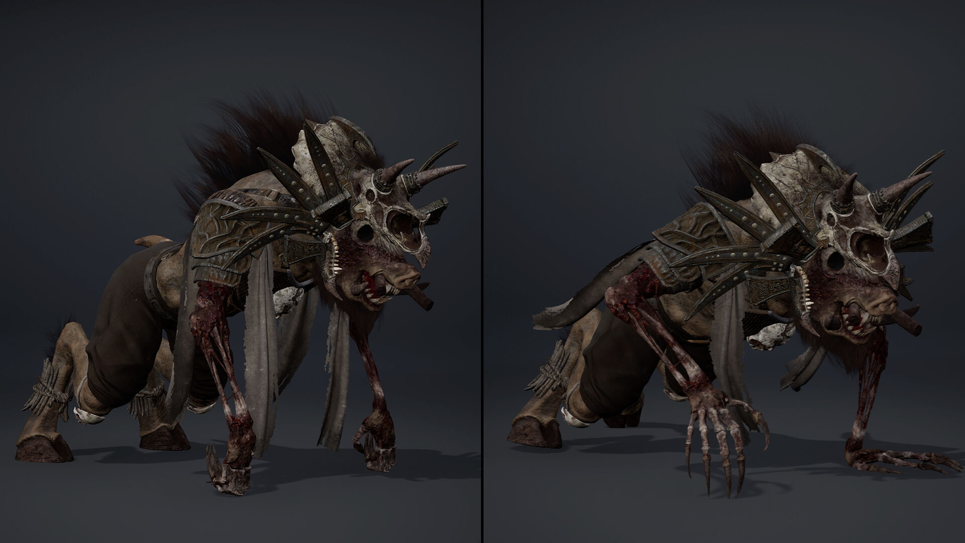 Thunder Mage Damaged Low-poly 3D model_11