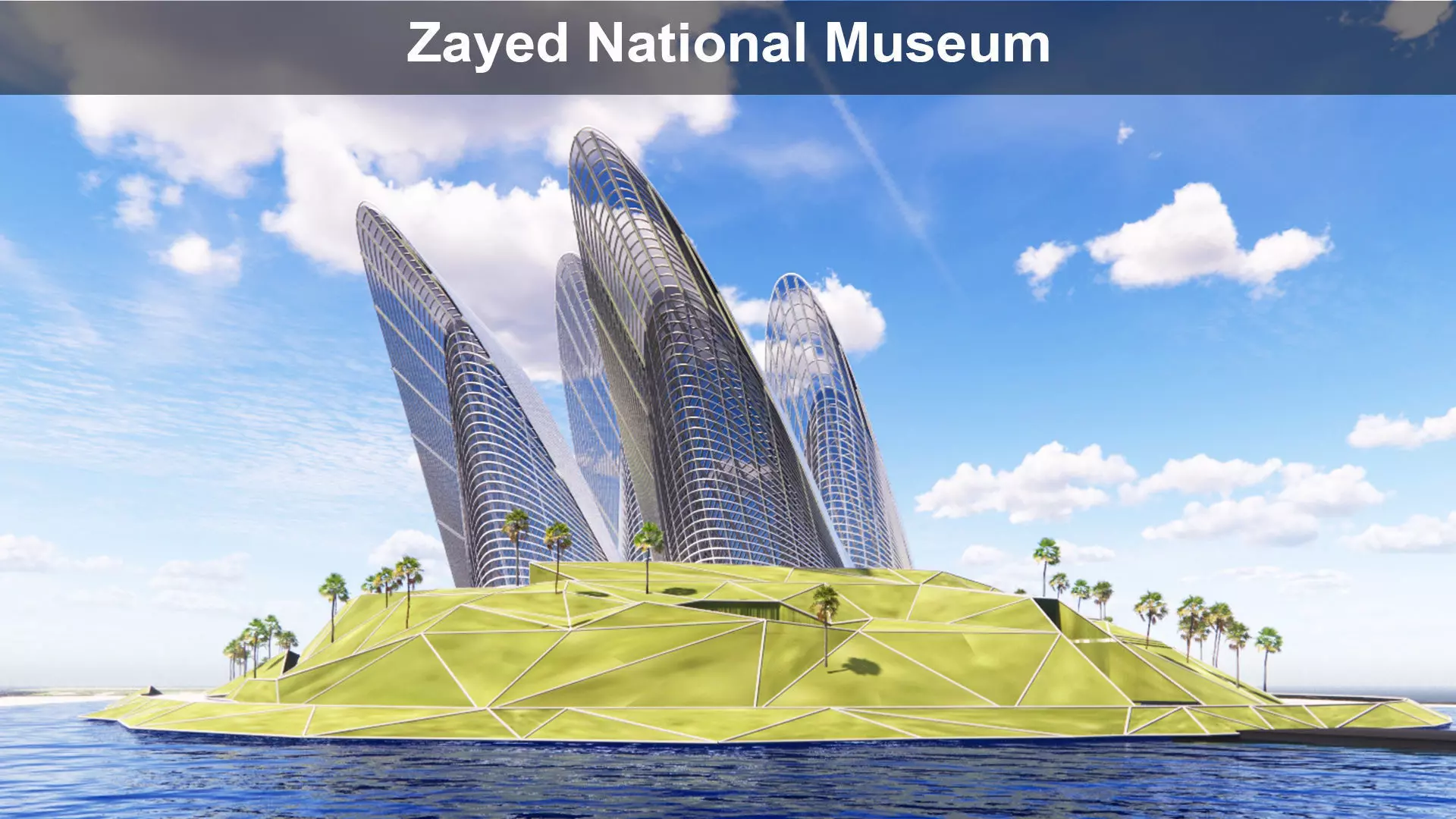 Zayed National Museum 3D model