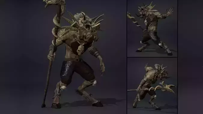 Thunder Mage Arm2 Brutal