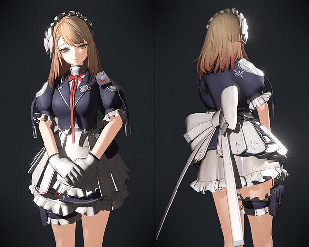 Centaureissi - Girls Frontline 2 3D model