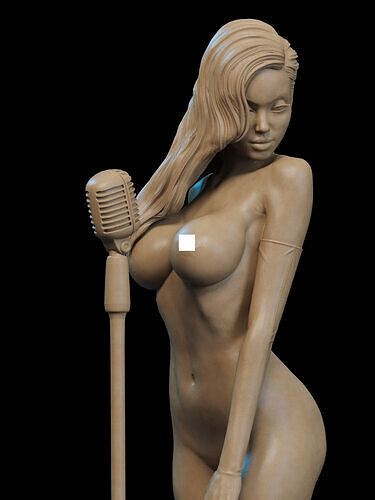 Jessica Rabbit NSFW 3D Print 3D print model