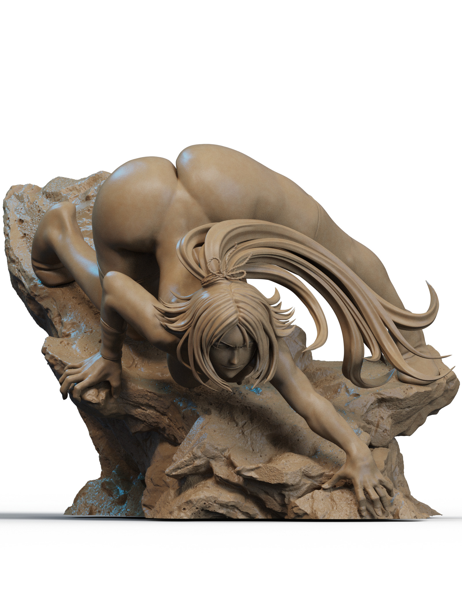 Yoruichi NSFW 3D Print 3D print model_3