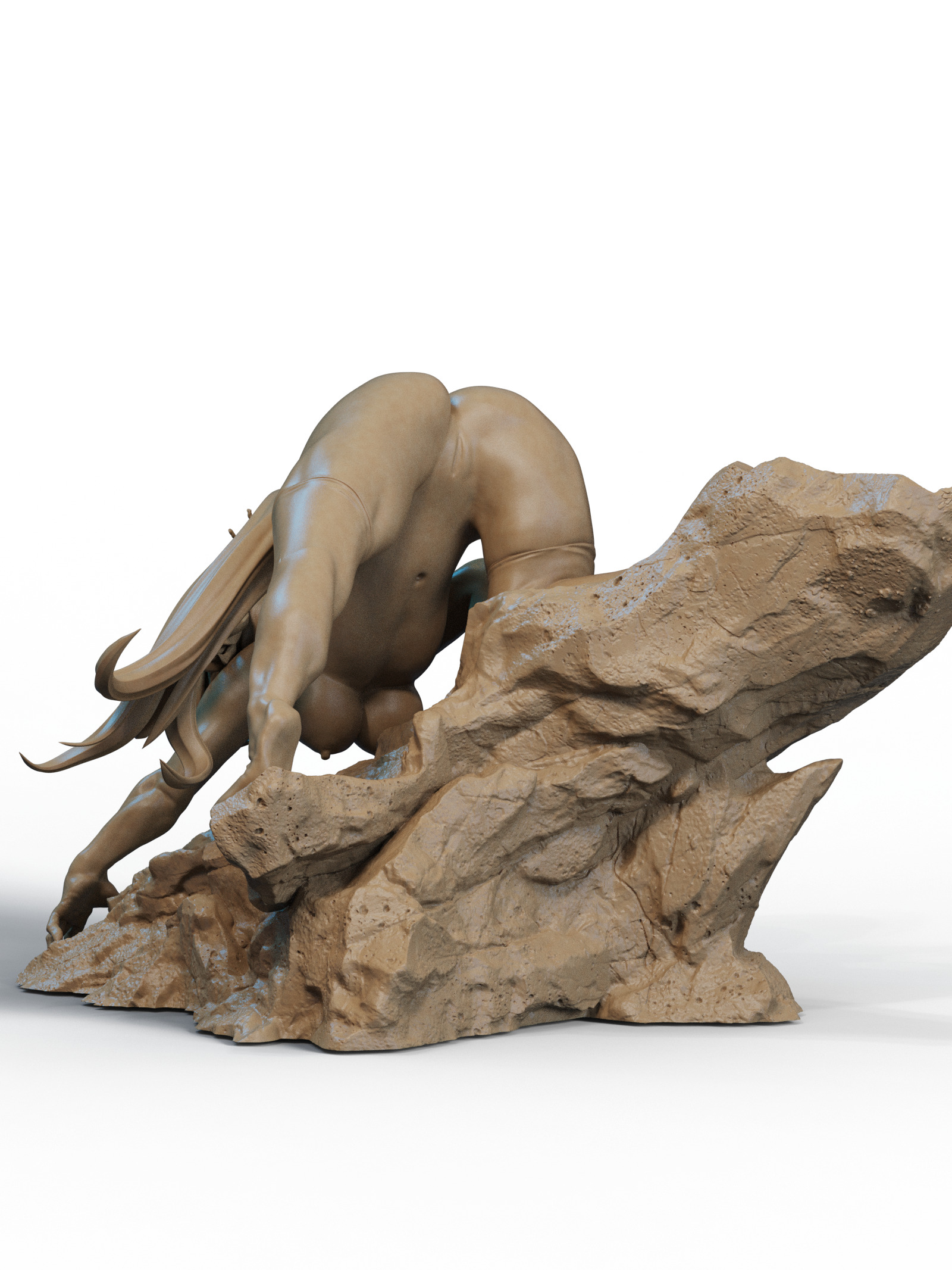 Yoruichi NSFW 3D Print 3D print model_5