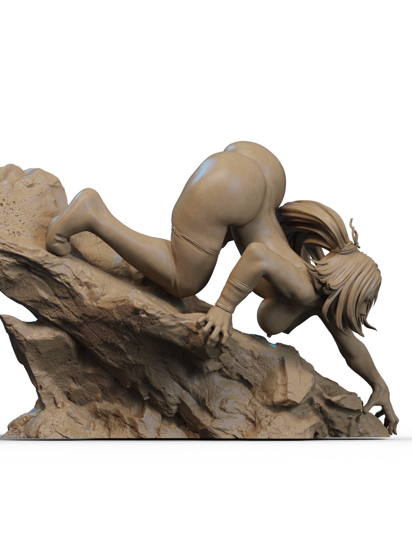 Yoruichi NSFW 3D Print 3D print model_4