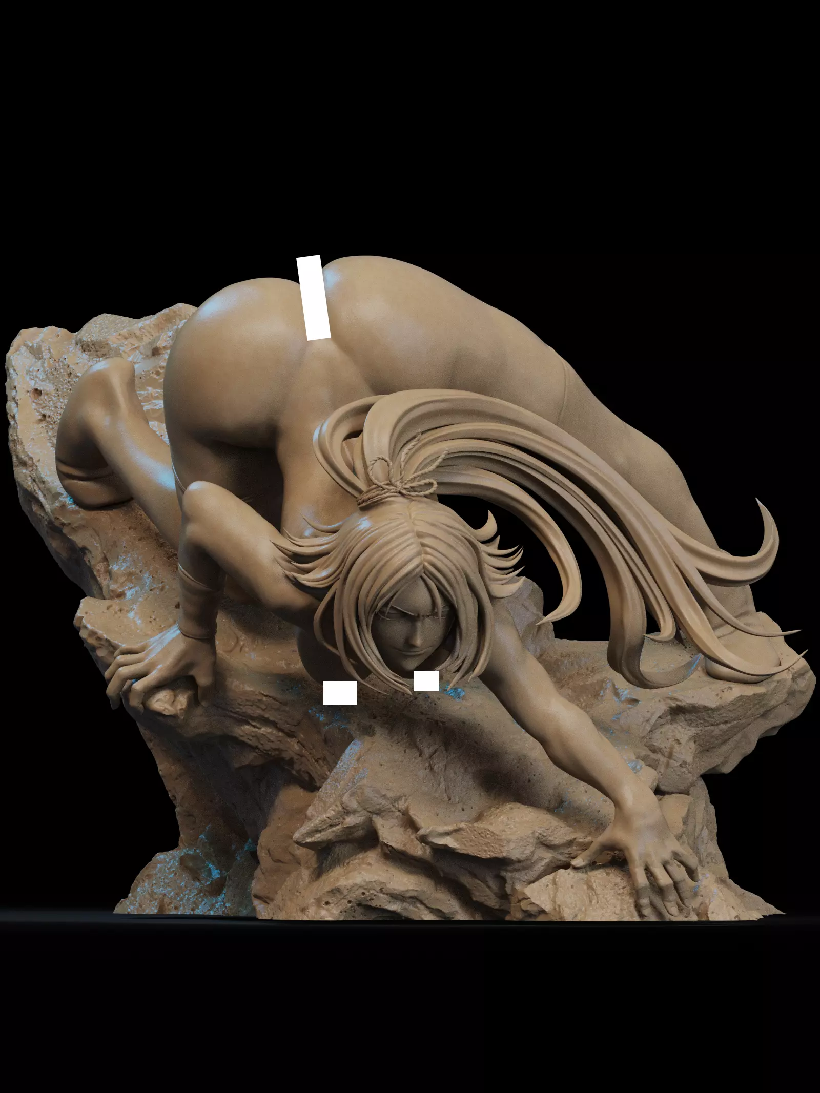 Yoruichi NSFW 3D Print 3D print model_0