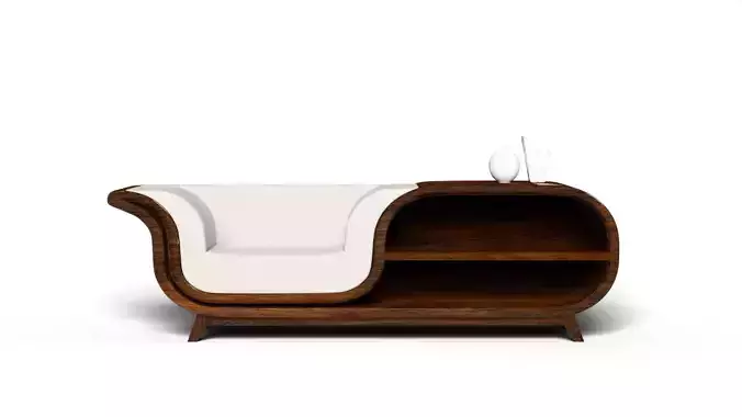 Unique Design Multifunctional Armchair with Table and Cabinet