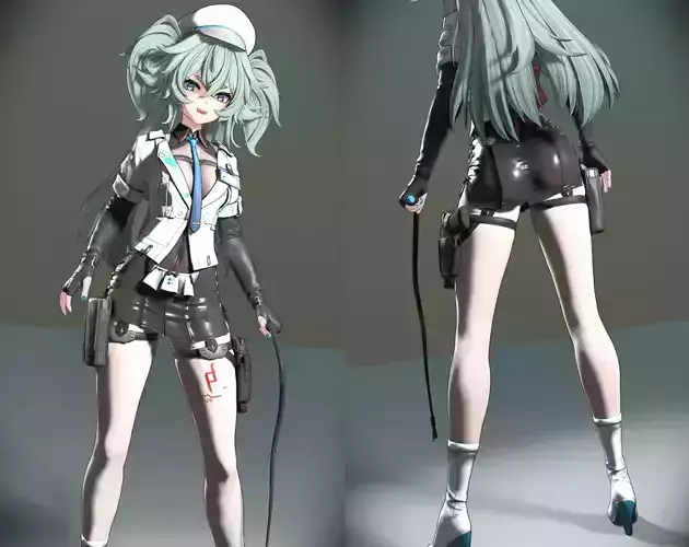 Florence - Girls Frontline 2 3D model