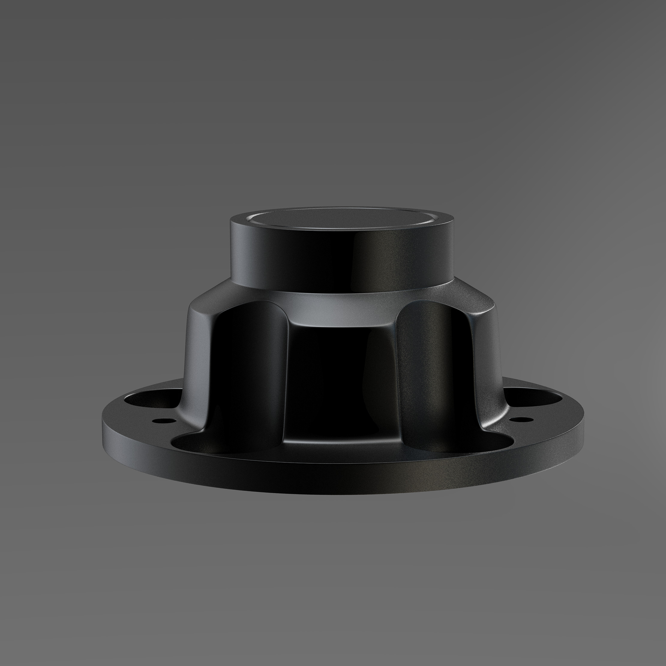 Chevrolet Rally Wheel Center Hub Cap 5x127 3D print model_5