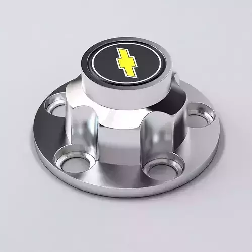 Chevrolet Rally Wheel Center Hub Cap 5x127 3D print model