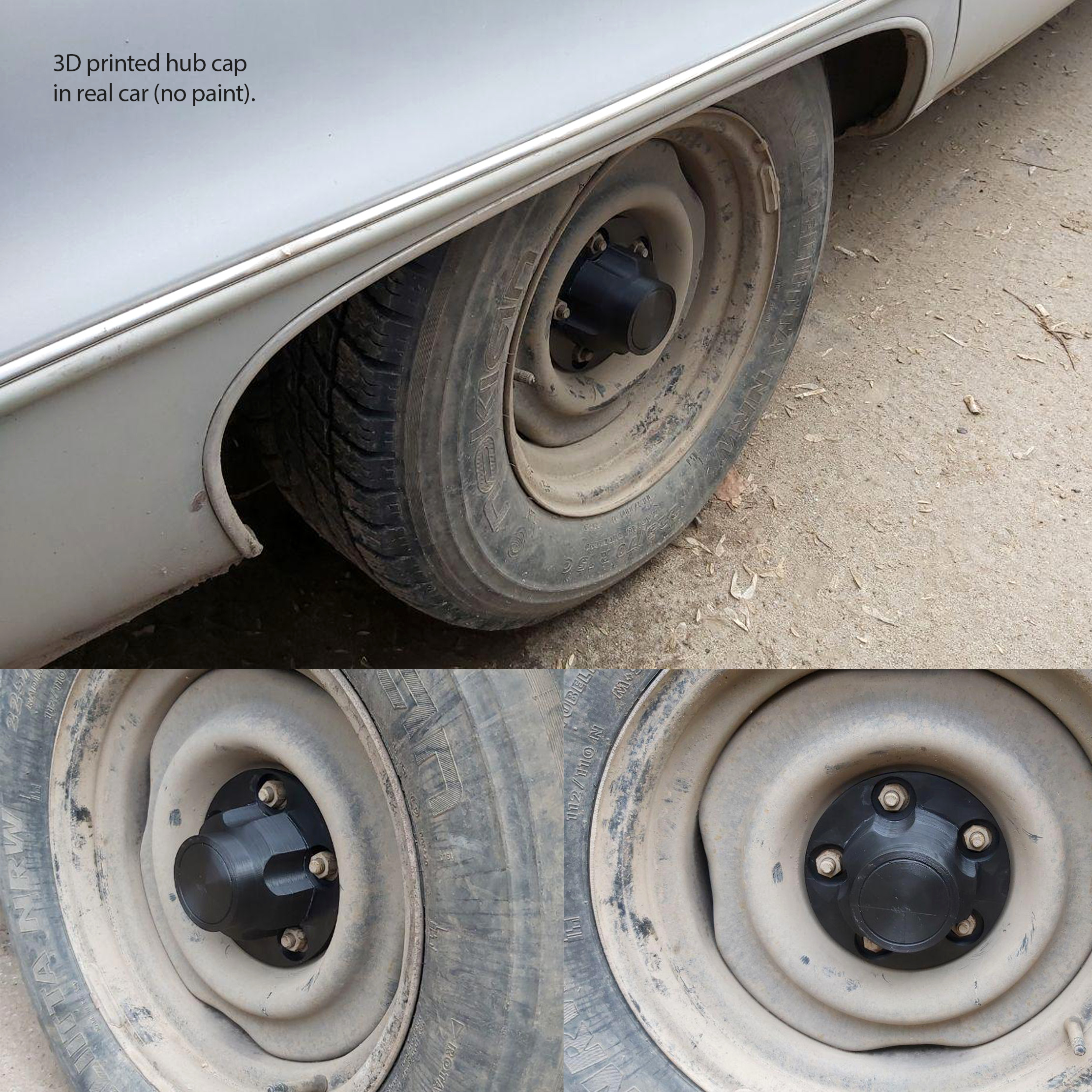 Chevrolet Rally Wheel Center Hub Cap 5x127 3D print model_13