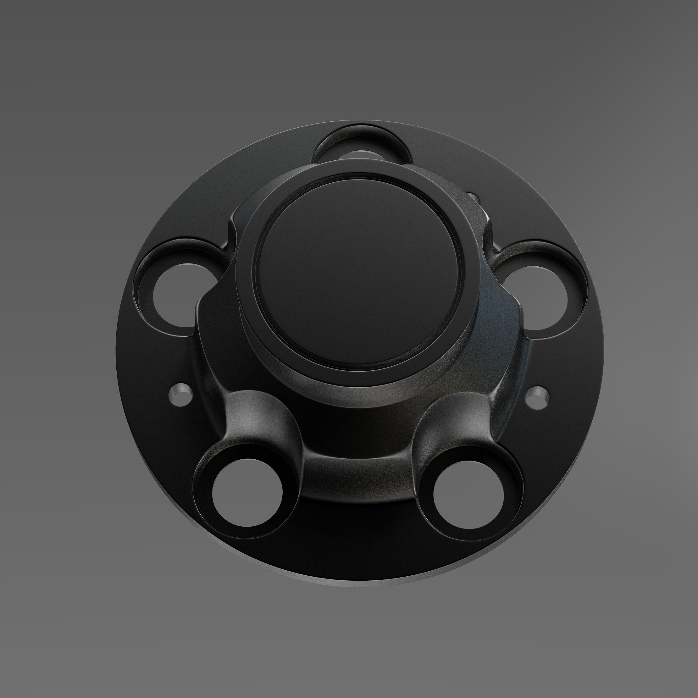 Chevrolet Rally Wheel Center Hub Cap 5x127 3D print model_6