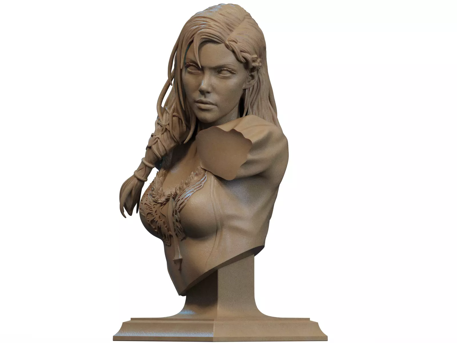 Hera Bust 3D Print 3D print model_0