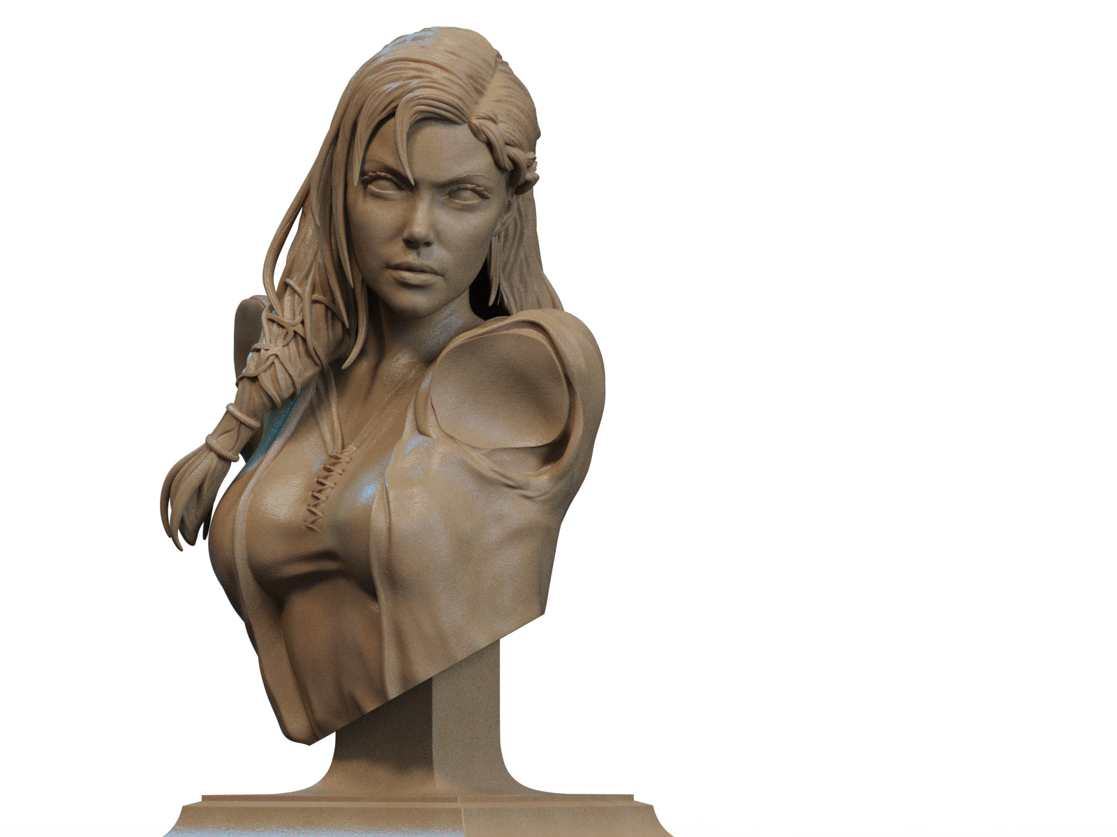 Hera Bust 3D Print 3D print model_2