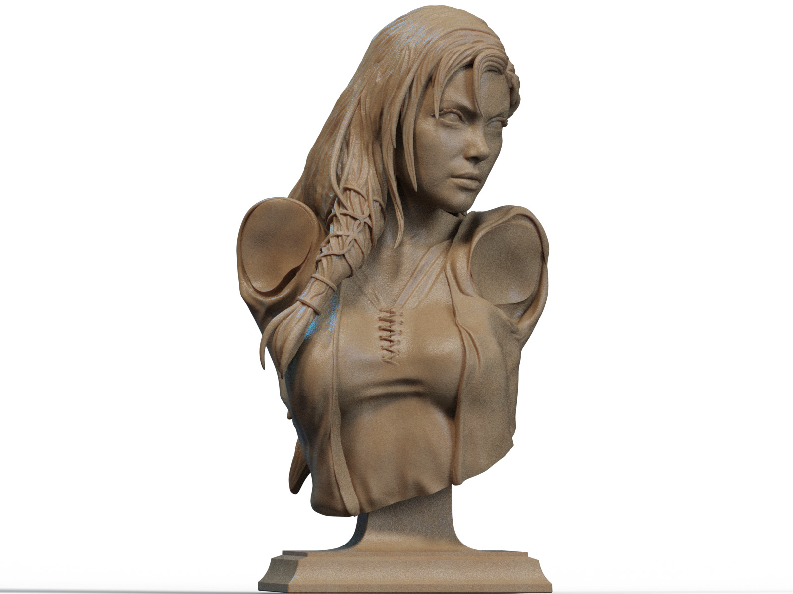 Hera Bust 3D Print 3D print model_3