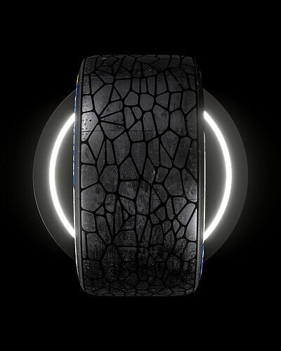 MICHELIN Pilot Sport Hypercar GTP 34 71 18 S 3D model 7