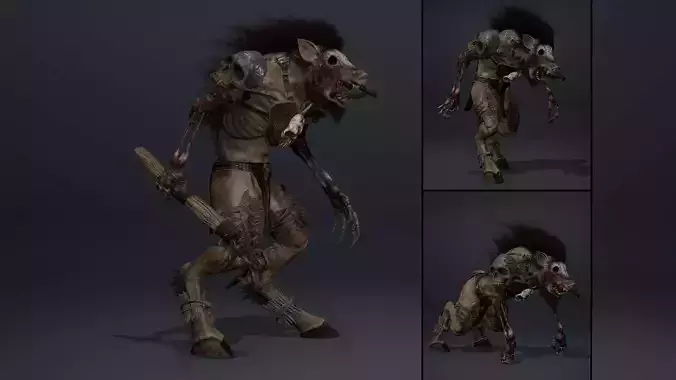 Thunder Barbarian Damaged