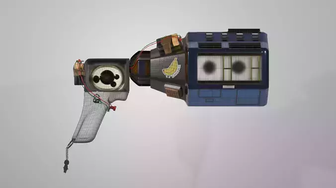 Furistic retro style gun arc raiders inspo