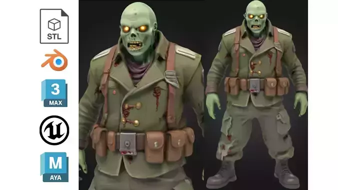 Zombie Soldier Military