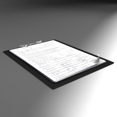Folder note 3D model_5