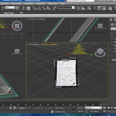 Folder note 3D model_7
