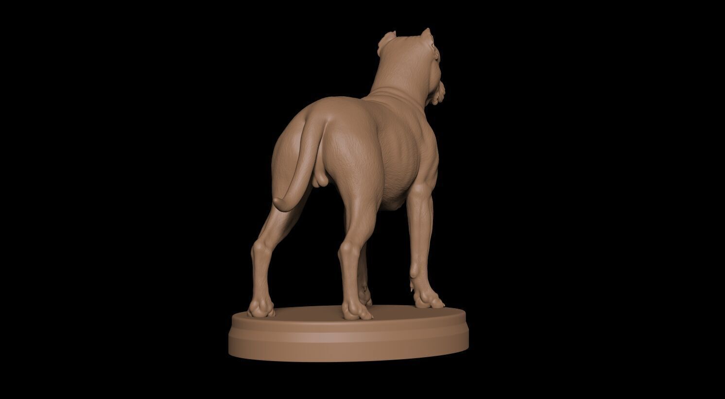 Presa Canario 3D print model_8