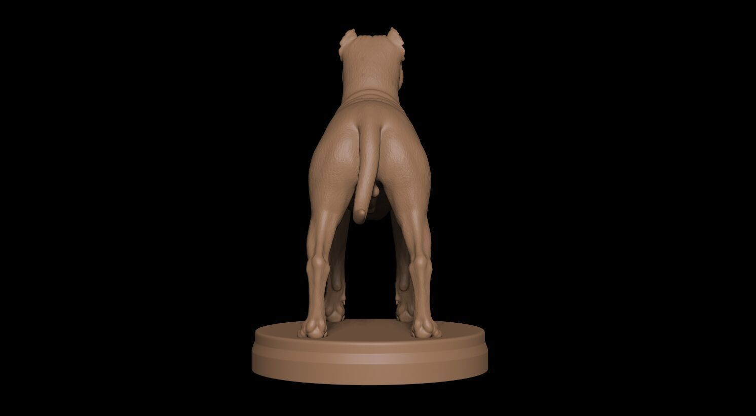 Presa Canario 3D print model_9