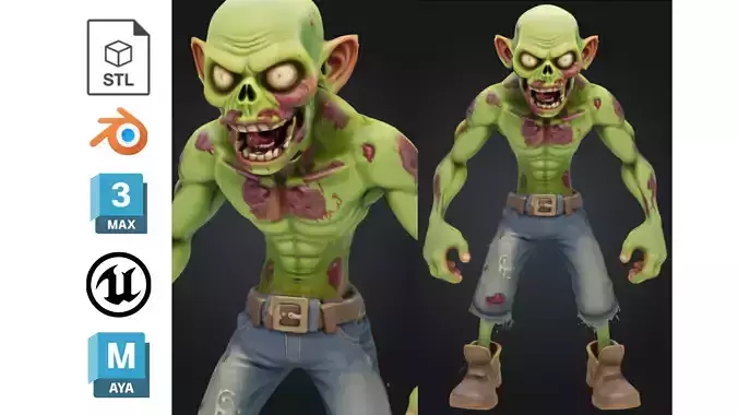 Stylized Zombie