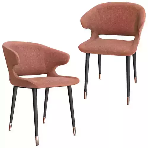 Armchair 3d model 001