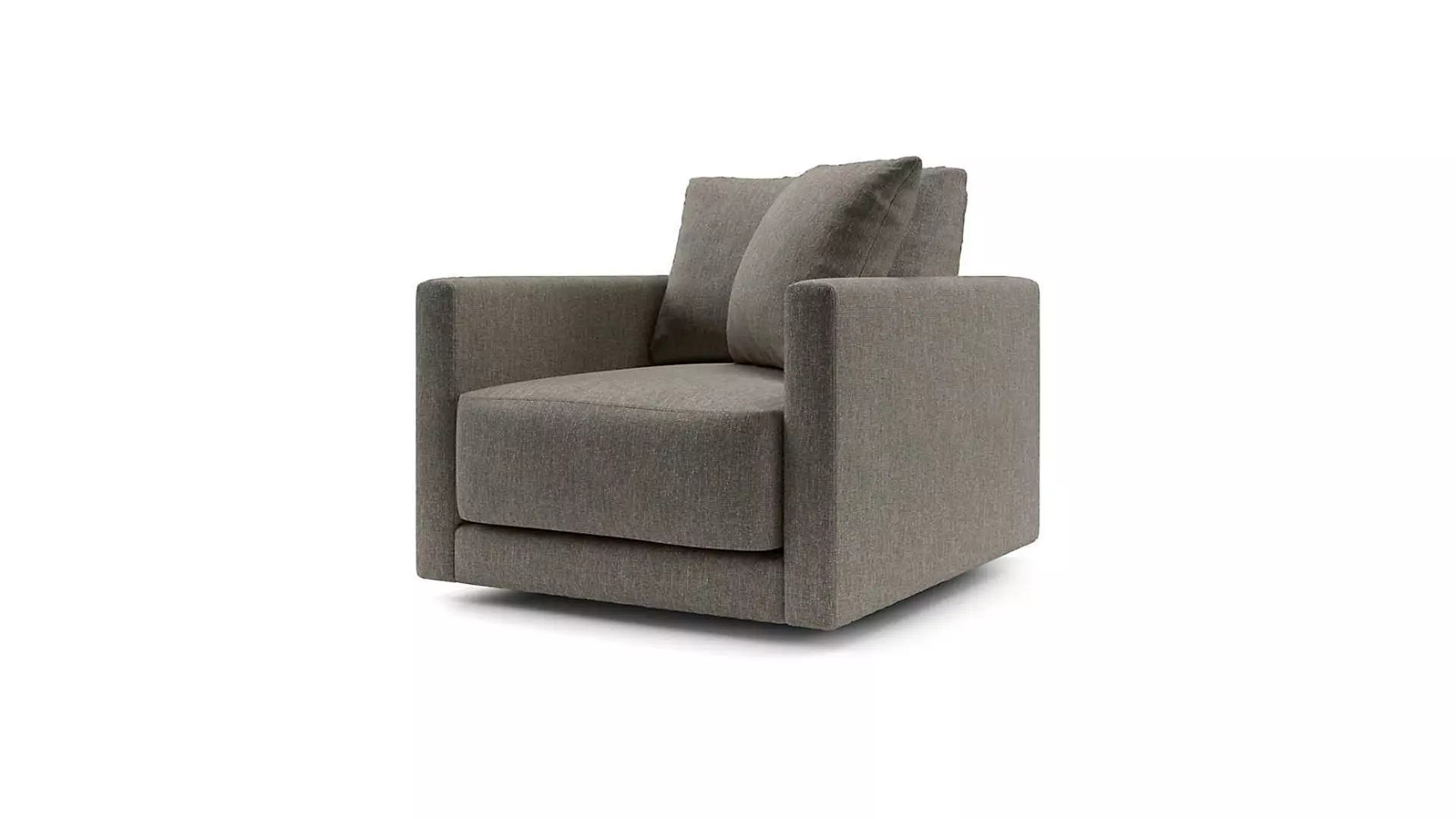 Modern Upholstered Armchair Free low-poly 3D model