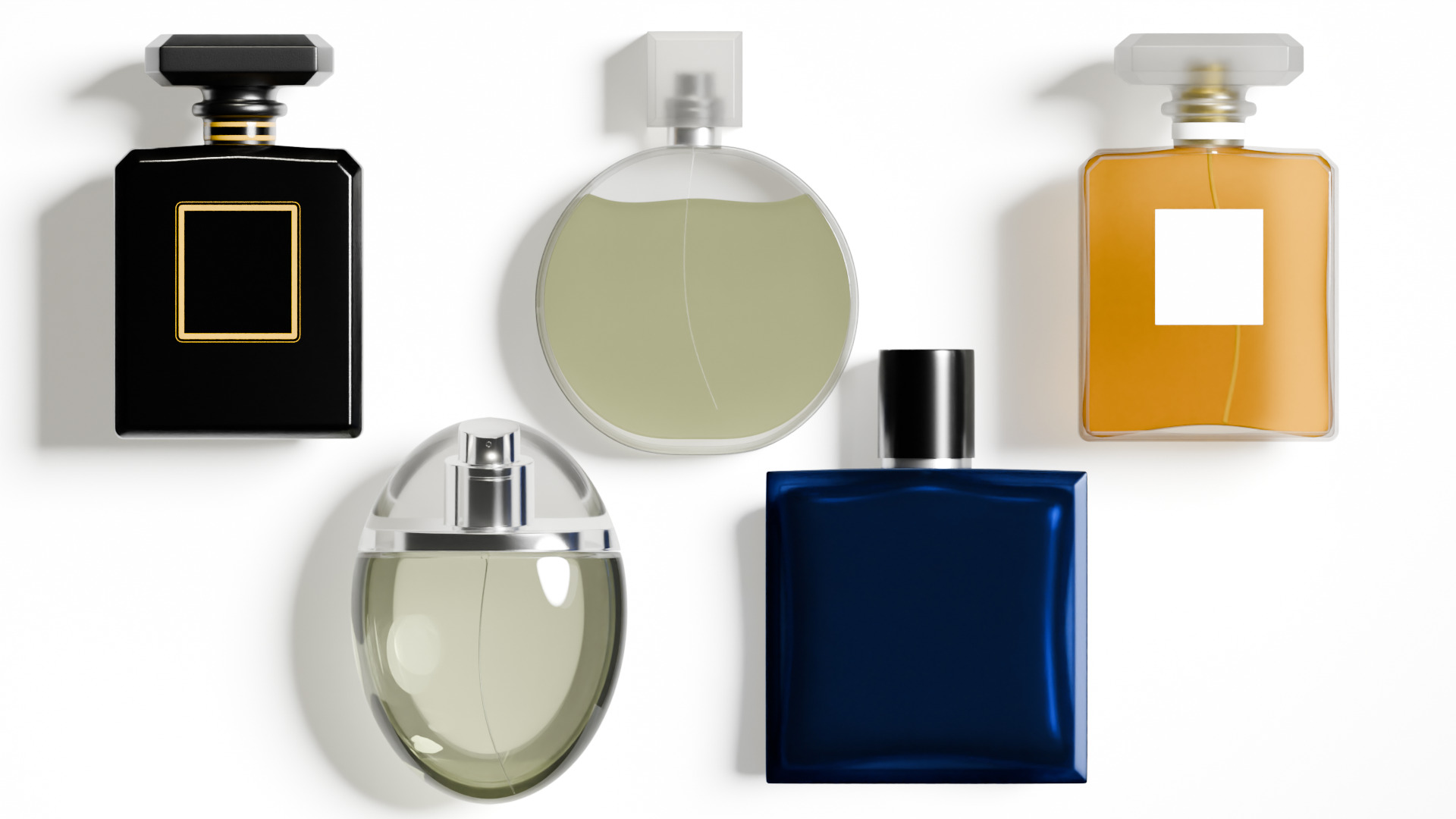 Perfume Bottle Collection 3D model_8