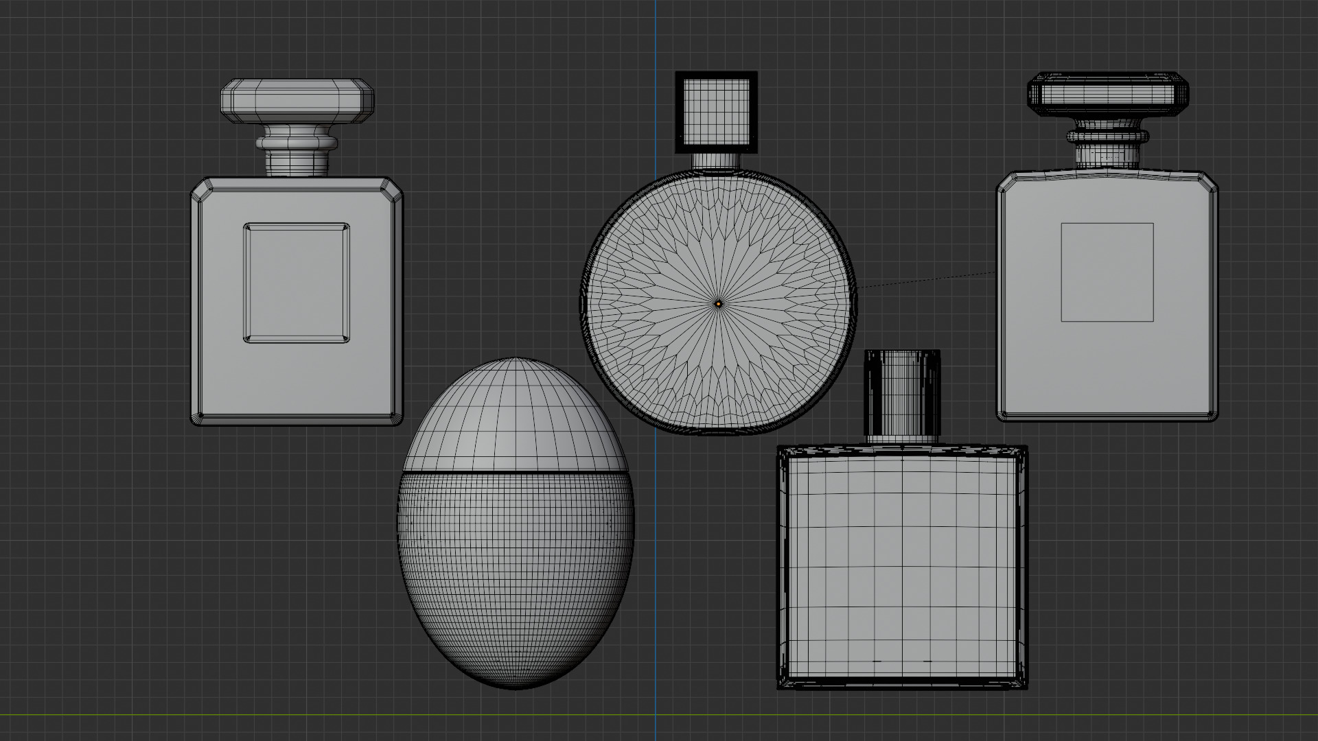 Perfume Bottle Collection 3D model_10